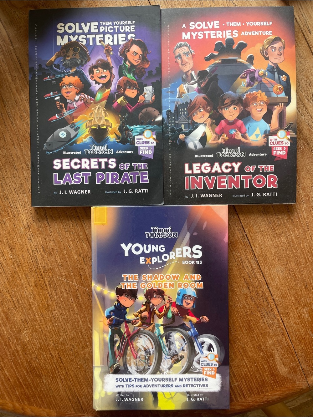 Books- Timmi Tobbson adventure books